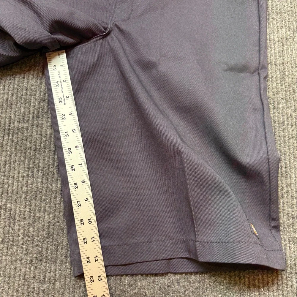 Dickies Mens 32 Charcoal Gray Loose Fit Twill Work‎ Shorts 13 Inseam Utility